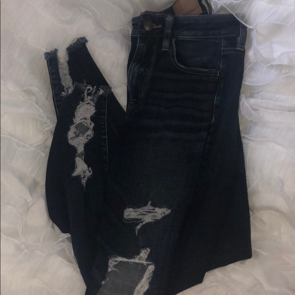 Ripped High Waisted AE Jeans